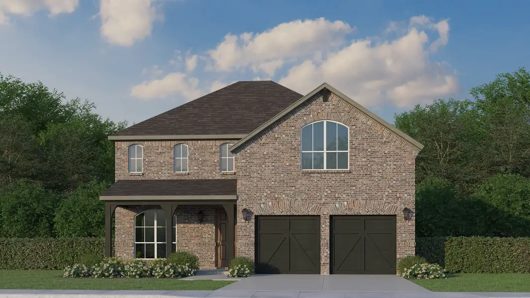 Plan 1542 Elevation A Plan 1542 Elevation A