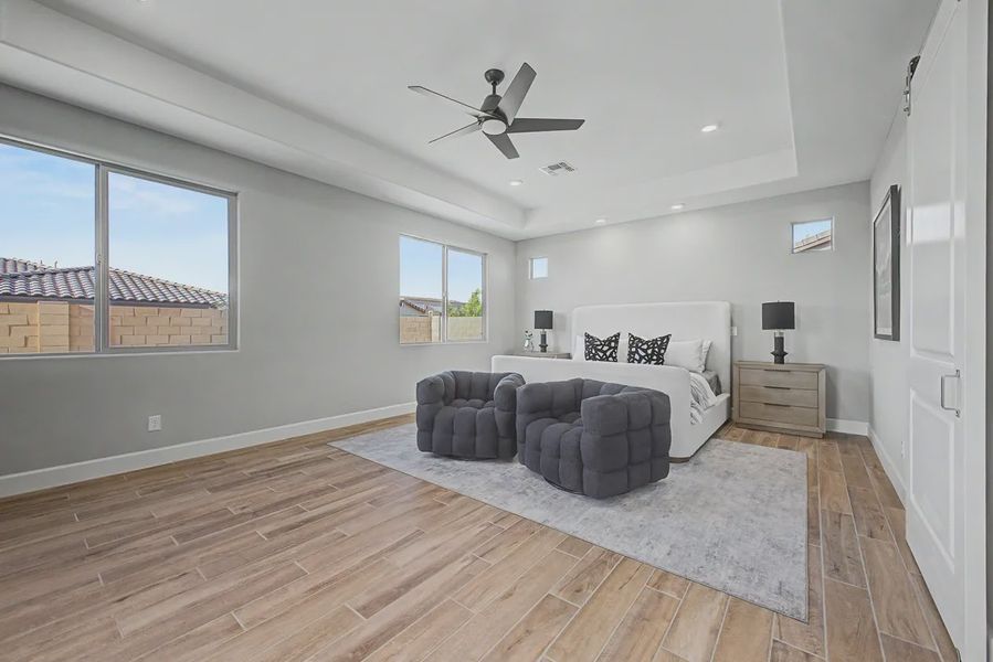 Furnished interior view inside a new home in Bellero Estates, Queen Creek (Image 15).