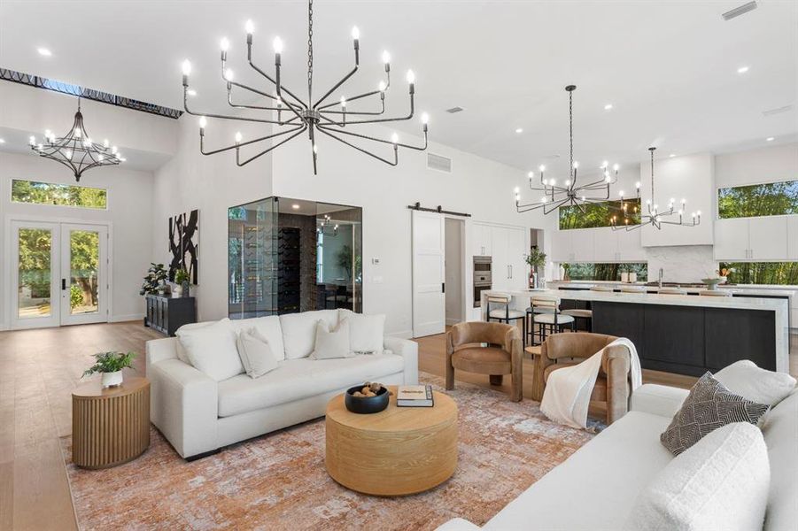 Furnished interior view inside a new home in , Tampa (Image 44). Furnished interior view inside a new home in , Tampa (Image 44).