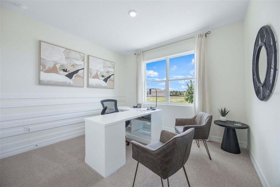 Furnished interior view inside a new home in Lakes of Mount Dora, Mount Dora (Image 13).
