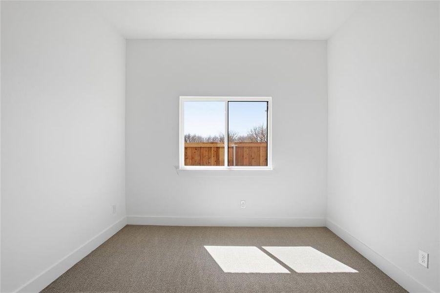 Spacious, unfurnished interior of a new home in Pecan Grove, Burleson (Image 27). Spacious, unfurnished interior of a new home in Pecan Grove, Burleson (Image 27).