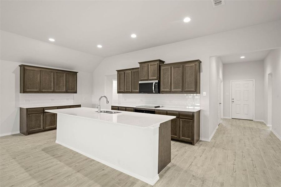 Furnished interior view inside a new home in Mountain Valley, Burleson (Image 4).