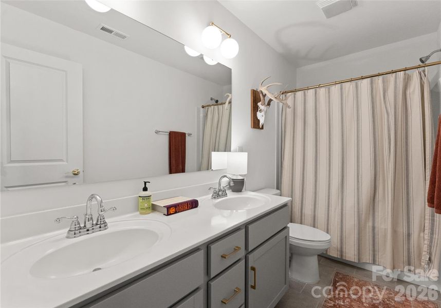 Furnished interior view inside a new home in Scotch Meadows, Monroe (Image 18).