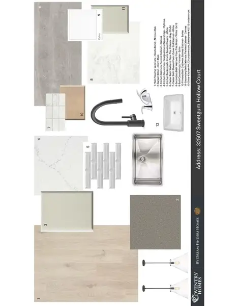 Sample of building materials used in homes in , Spring (Image 3).