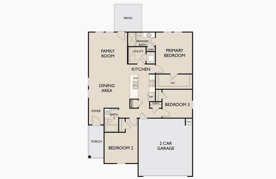2D floor plan layout of this home in Cattleman's Crossing, Fort Worth, TX (Image 3). 2D floor plan layout of this home in Cattleman's Crossing, Fort Worth, TX (Image 3).