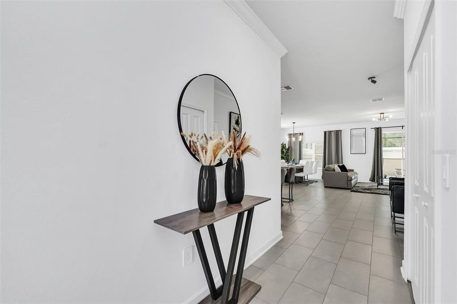 Furnished interior view inside a new home in , Kissimmee (Image 4).