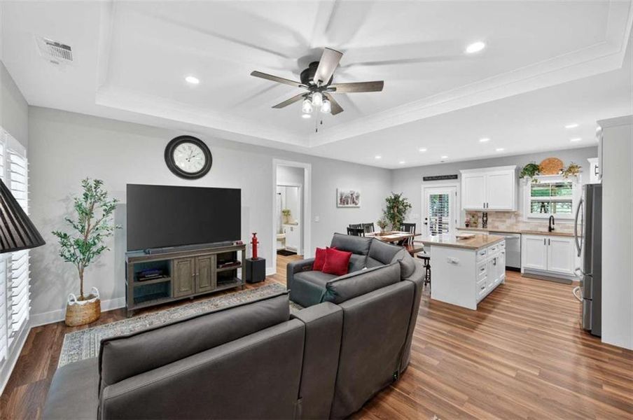 Furnished interior view inside a new home in , Murrayville (Image 12).