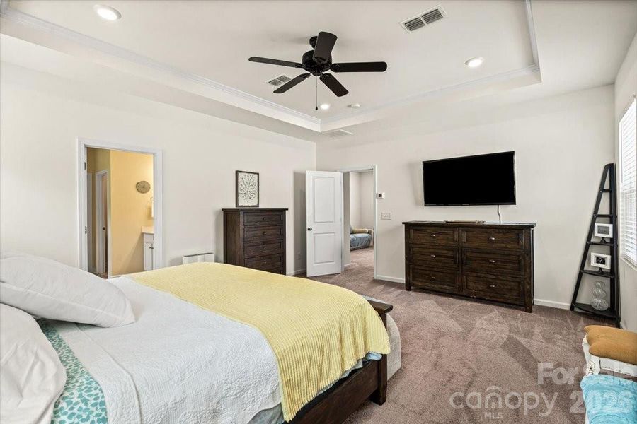 Furnished interior view inside a new home in Sanders Ridge, Troutman (Image 20).