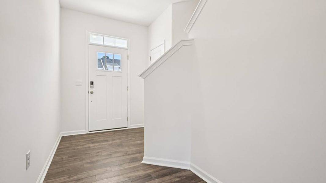 Spacious, unfurnished interior of a new home in Chapel Townes, Raleigh (Image 12).