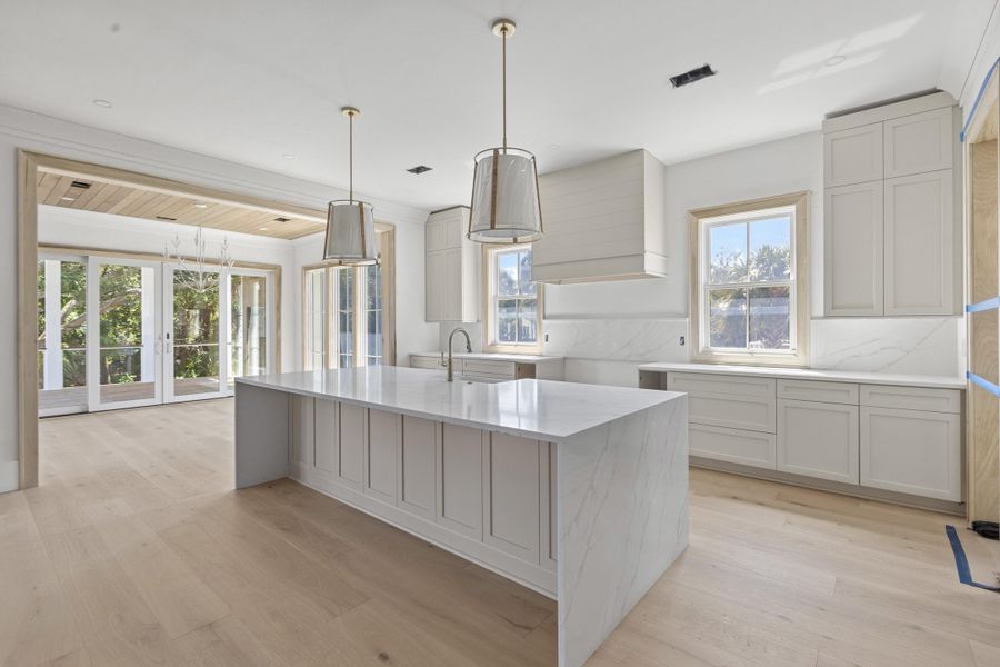 Furnished interior view inside a new home in , Sullivan's Island (Image 3).