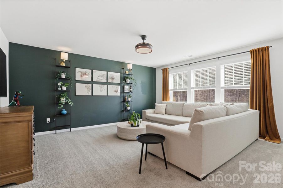 Furnished interior view inside a new home in Falls Cove, Troutman (Image 20).