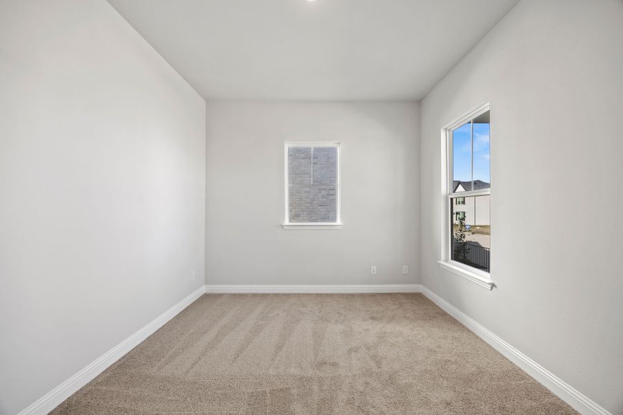 Representative unfurnished interior of a home built from the Schrade by Cambridge Homes in Lake Park, Rowlett (Image 11).