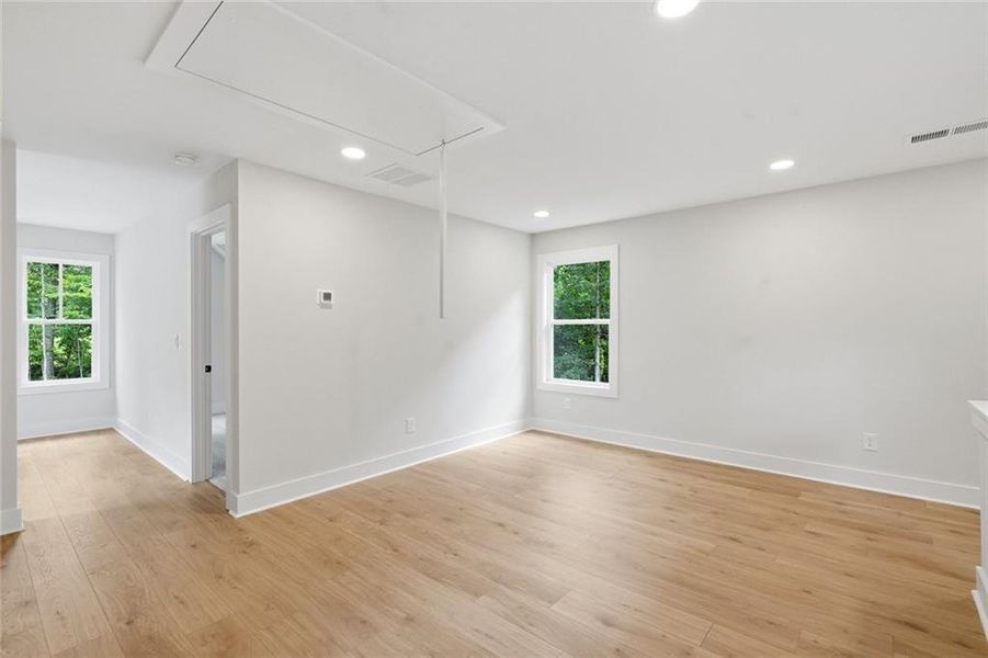 Spacious, unfurnished interior of a new home in , Marietta (Image 38).