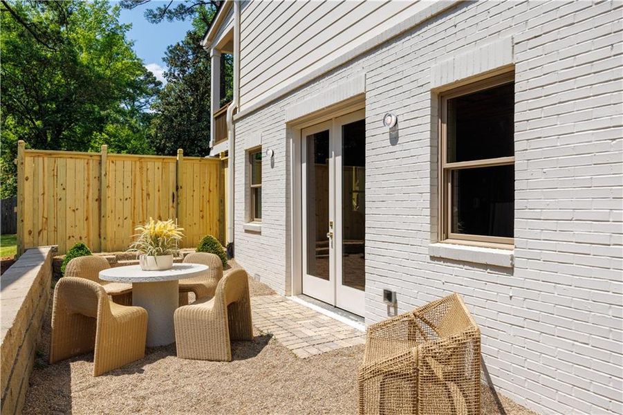 Exterior details and patio area of a home in , Brookhaven (Image 35).