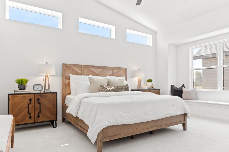 Furnished interior view inside a new home in Willow Grove, Melissa (Image 9).