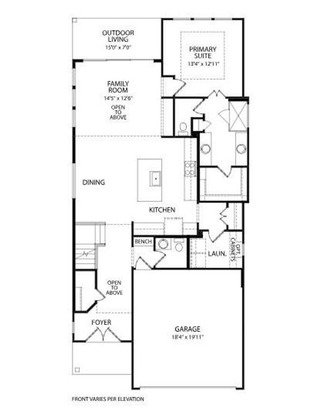 2D floor plan layout of this home in Rough Hollow The District, Lakeway, TX (Image 2). 2D floor plan layout of this home in Rough Hollow The District, Lakeway, TX (Image 2).