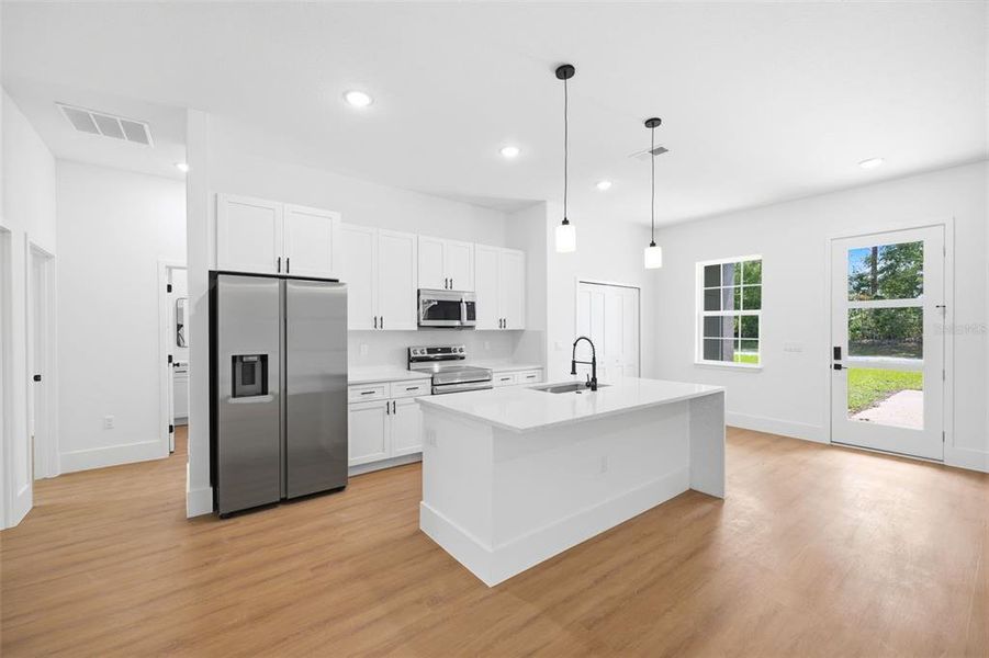 Furnished interior view inside a new home in , Ocala (Image 5).