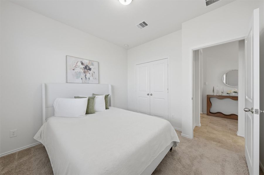 Furnished interior view inside a new home in Candela, Richmond (Image 37). Furnished interior view inside a new home in Candela, Richmond (Image 37).