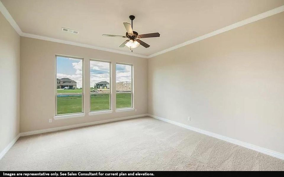 Spacious, unfurnished interior of a new home in Westwood, League City (Image 19).