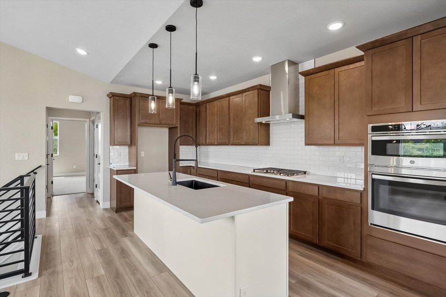 Furnished interior view inside a new home in Pony Park, Colorado Springs (Image 8).