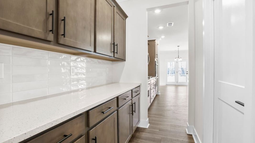 Furnished interior view inside a new home in Seven Oaks, Greenwood (Image 7). Furnished interior view inside a new home in Seven Oaks, Greenwood (Image 7).
