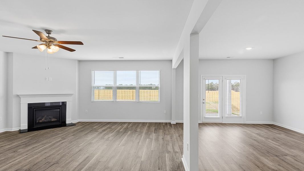 Spacious, unfurnished interior of a new home in Southwind Village, Evans (Image 11).