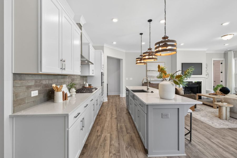 Furnished interior view inside a new home in Edgewater - Harbor Pointe, Lancaster (Image 6).