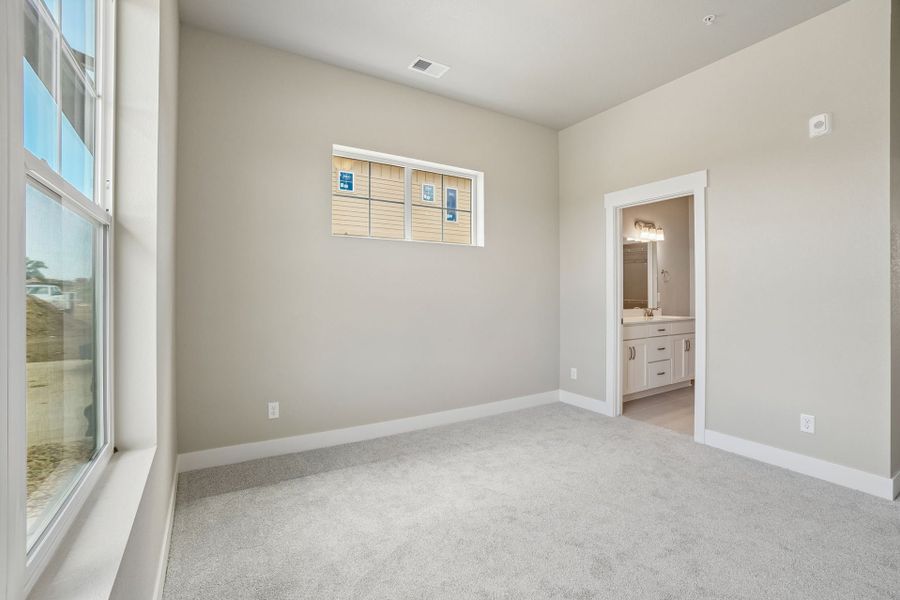 Representative unfurnished interior of a home built from the The Telluride by Landmark Homes in Wilder at Timnath Ranch, Timnath (Image 13).