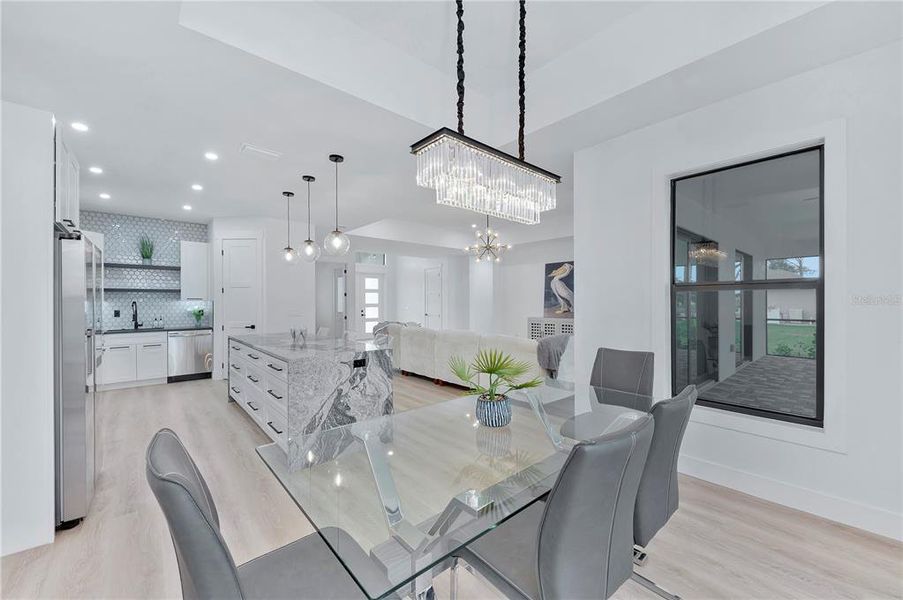 Furnished interior view inside a new home in , Rotonda West (Image 7).