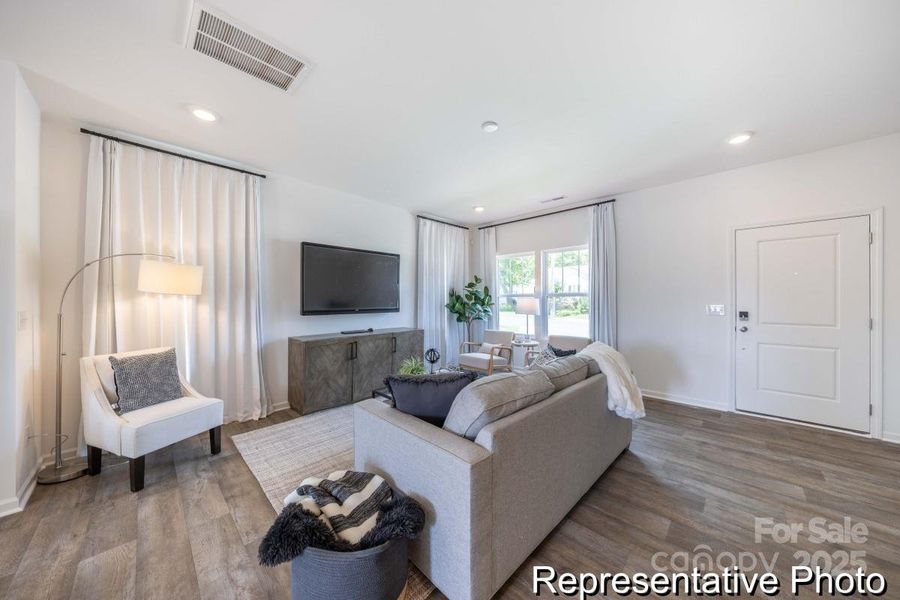 Furnished interior view inside a new home in , Concord (Image 12).