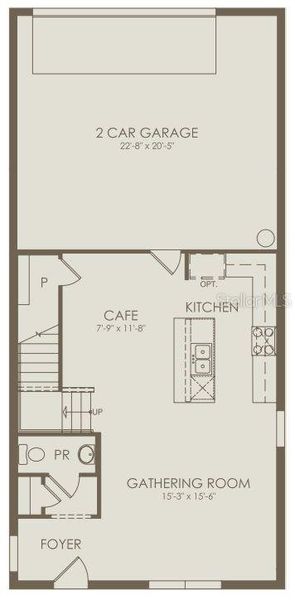 2D floor plan layout of this home in Silverleaf Oaks, Winter Garden, FL (Image 3). 2D floor plan layout of this home in Silverleaf Oaks, Winter Garden, FL (Image 3).