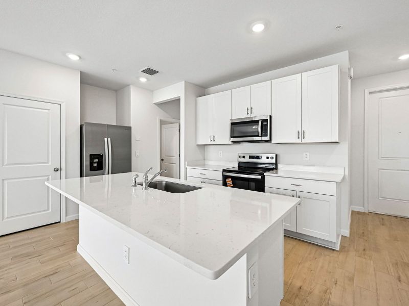 Furnished interior view inside a new home in Tidewater, Fort Pierce (Image 7).