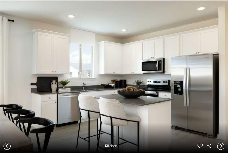 Interior photos- Photo of Centex model home with same floor plan, not of actual home listed.