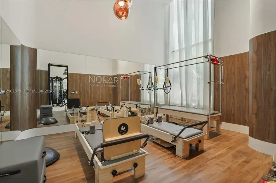 Furnished interior view inside a new home in , Miami (Image 12).