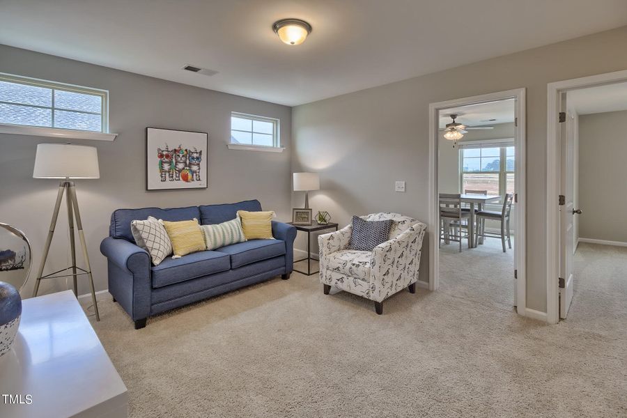 2nd Floor Family Room | Stock Photo