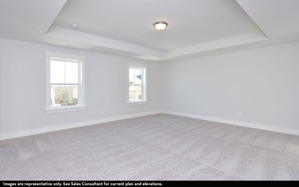 Spacious, unfurnished interior of a new home in McCain's Station, Gallatin (Image 16).