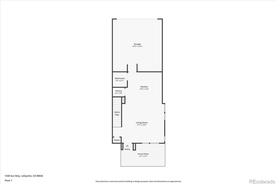 2D floor plan layout of this home in , Lafayette, CO (Image 5).