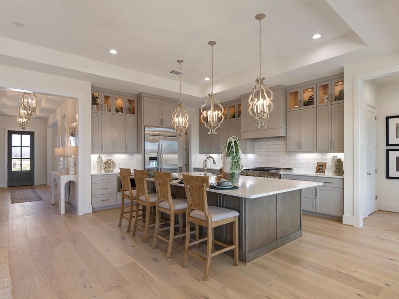 Furnished interior view inside a new home in , Smithville (Image 11). Furnished interior view inside a new home in , Smithville (Image 11).