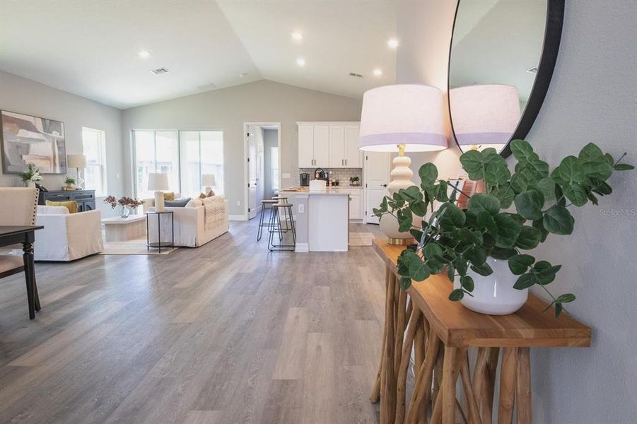 Furnished interior view inside a new home in , Ocala (Image 19).
