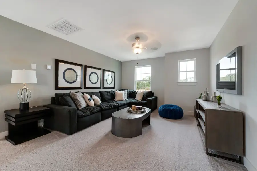 Furnished interior view inside a new home in Bay Creek, Baytown (Image 23).