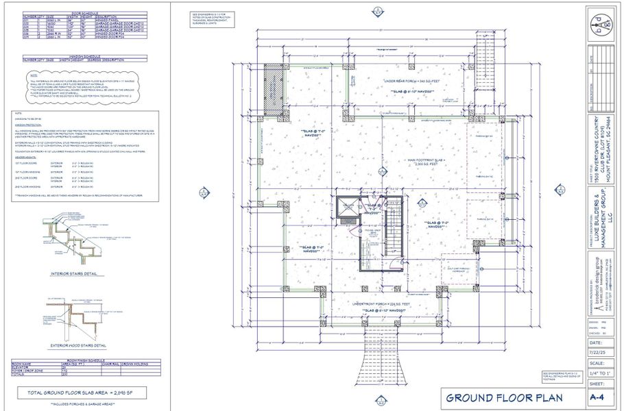 2D floor plan layout of this home in , Mount Pleasant, SC (Image 9).