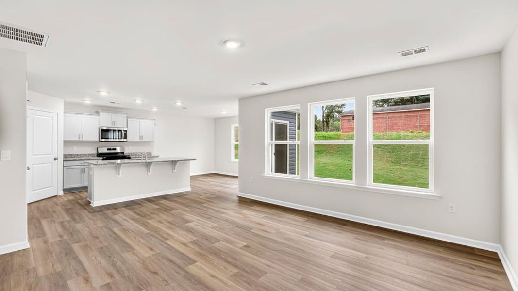Spacious, unfurnished interior of a new home in Gibson Grove, Laurens (Image 19).