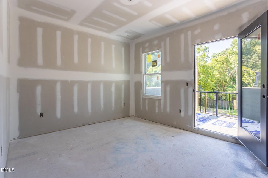 Bedroom 2 w/ Balcony