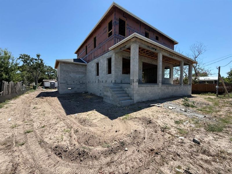 In-progress construction of a new home in , Tampa, FL (Image 7).