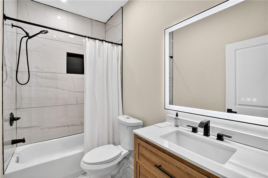 Furnished interior view inside a new home in , East Point (Image 3).