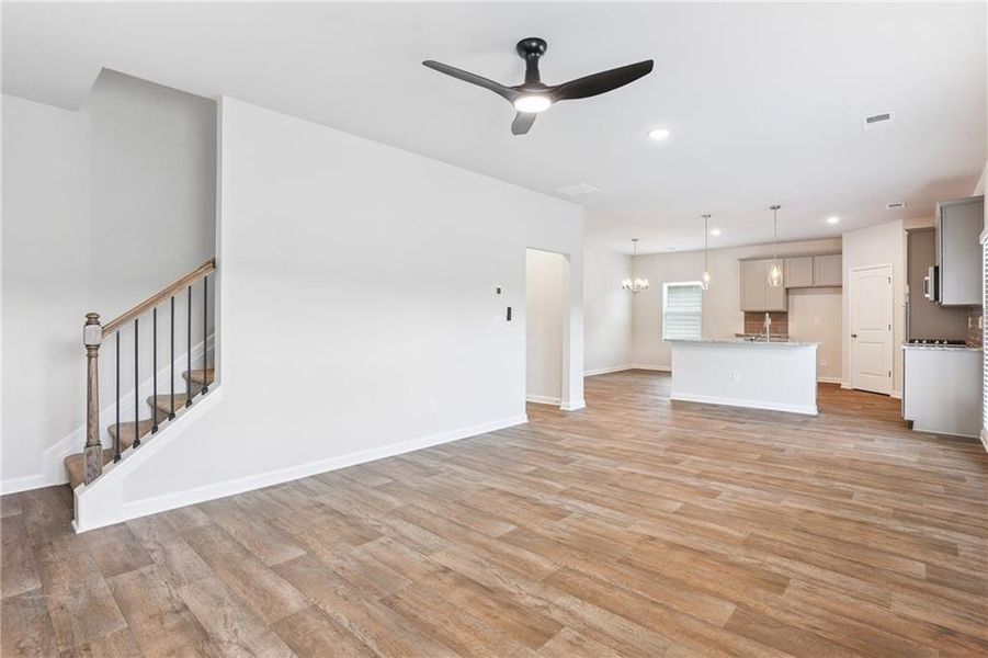 Spacious, unfurnished interior of a new home in Conner Springs, Social Circle (Image 31). Spacious, unfurnished interior of a new home in Conner Springs, Social Circle (Image 31).