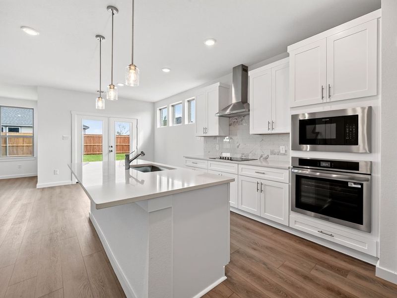 Furnished interior view inside a new home in Meadow Ridge Estates, Josephine (Image 9).