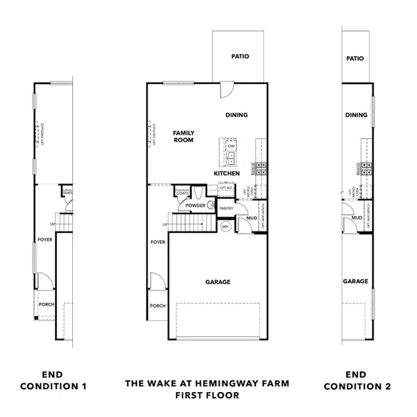 2D floor plan layout of this home in Hemingway, Cumming, GA (Image 4).
