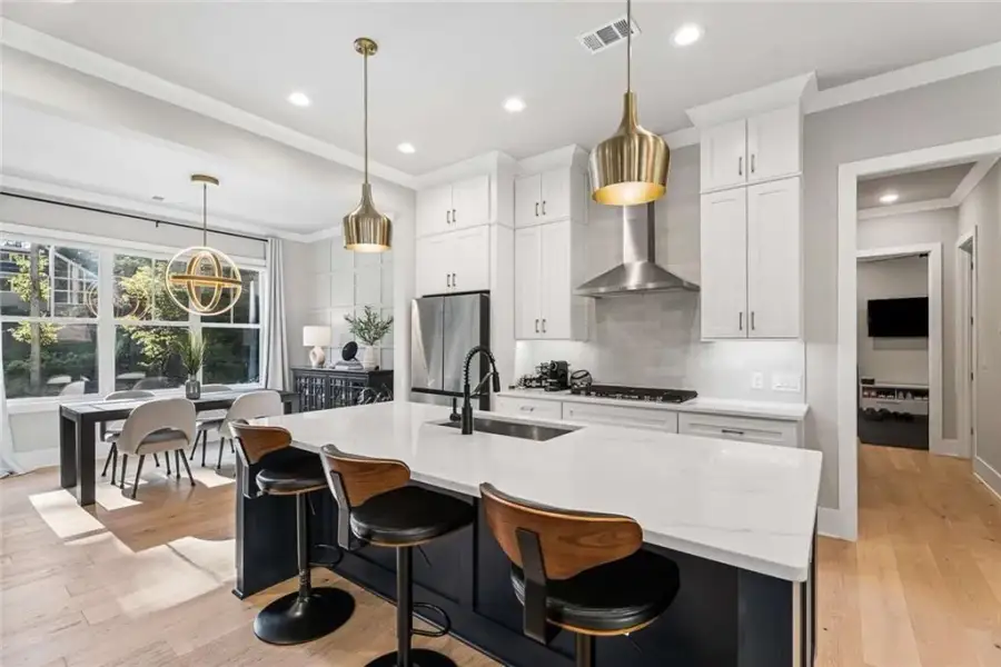 Furnished interior view inside a new home in , Smyrna (Image 13).