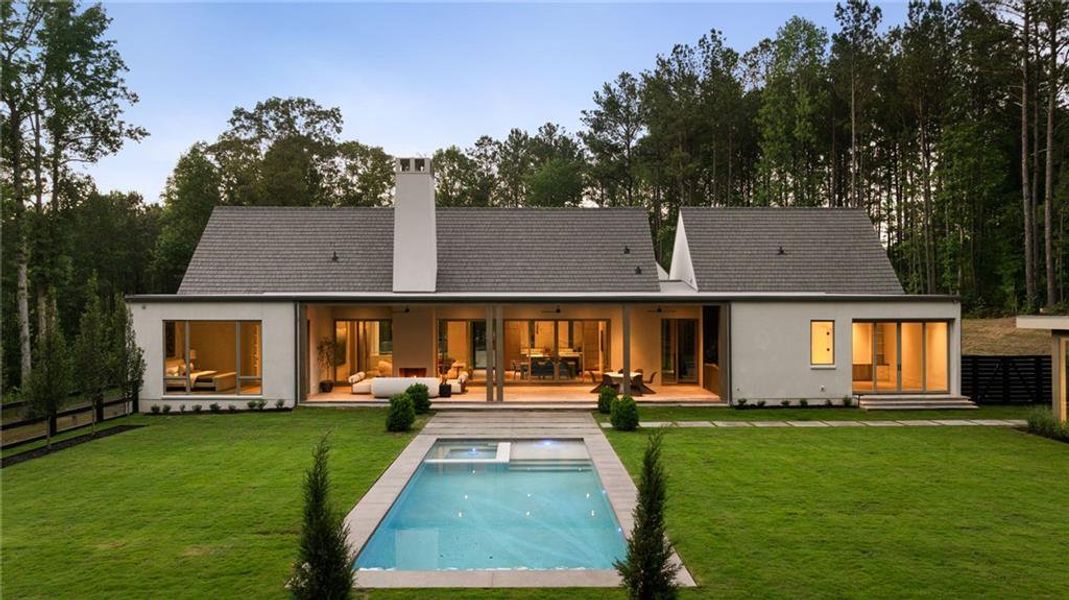 Exterior details and patio area of a home in , Chattahoochee Hills (Image 24). Exterior details and patio area of a home in , Chattahoochee Hills (Image 24).